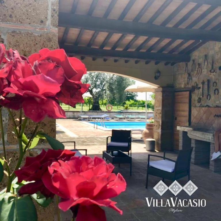 Agriturismo Eco-Bio Villa Vacasio Pitigliano Exteriér fotografie
