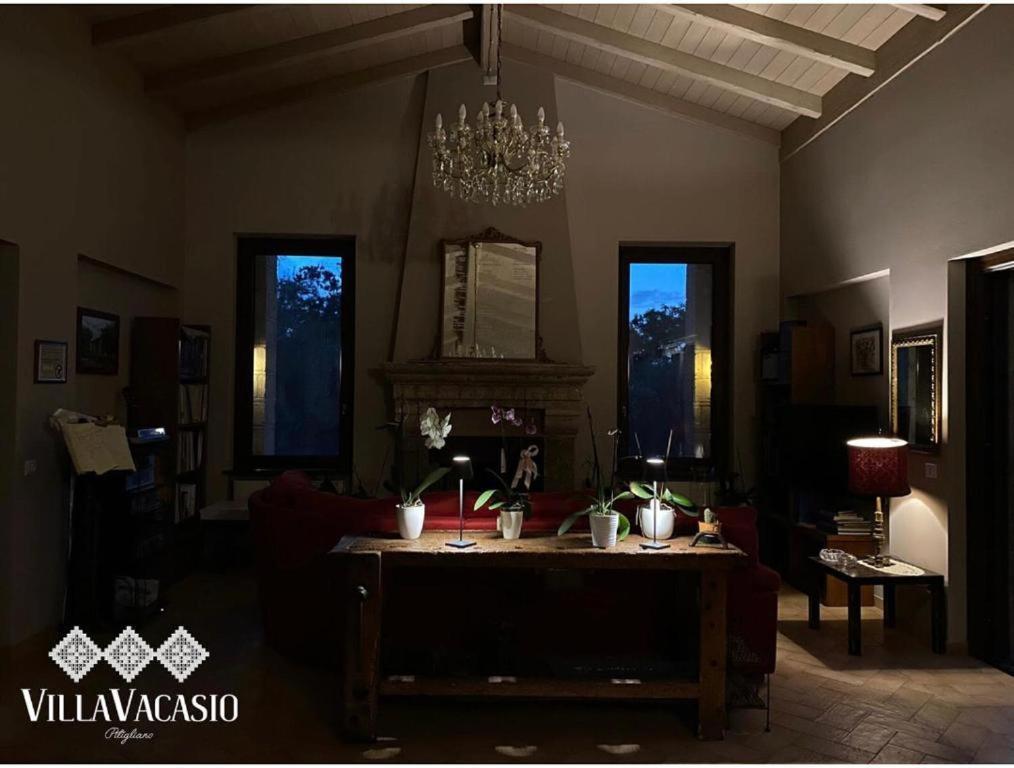 Agriturismo Eco-Bio Villa Vacasio Pitigliano Exteriér fotografie