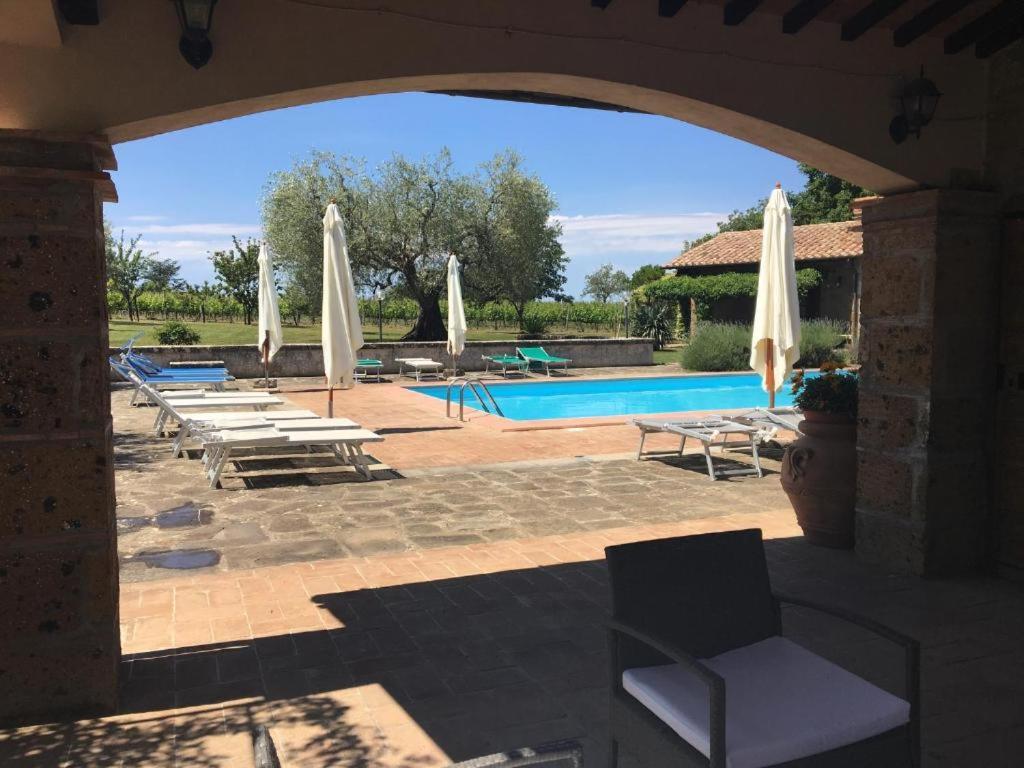 Agriturismo Eco-Bio Villa Vacasio Pitigliano Exteriér fotografie