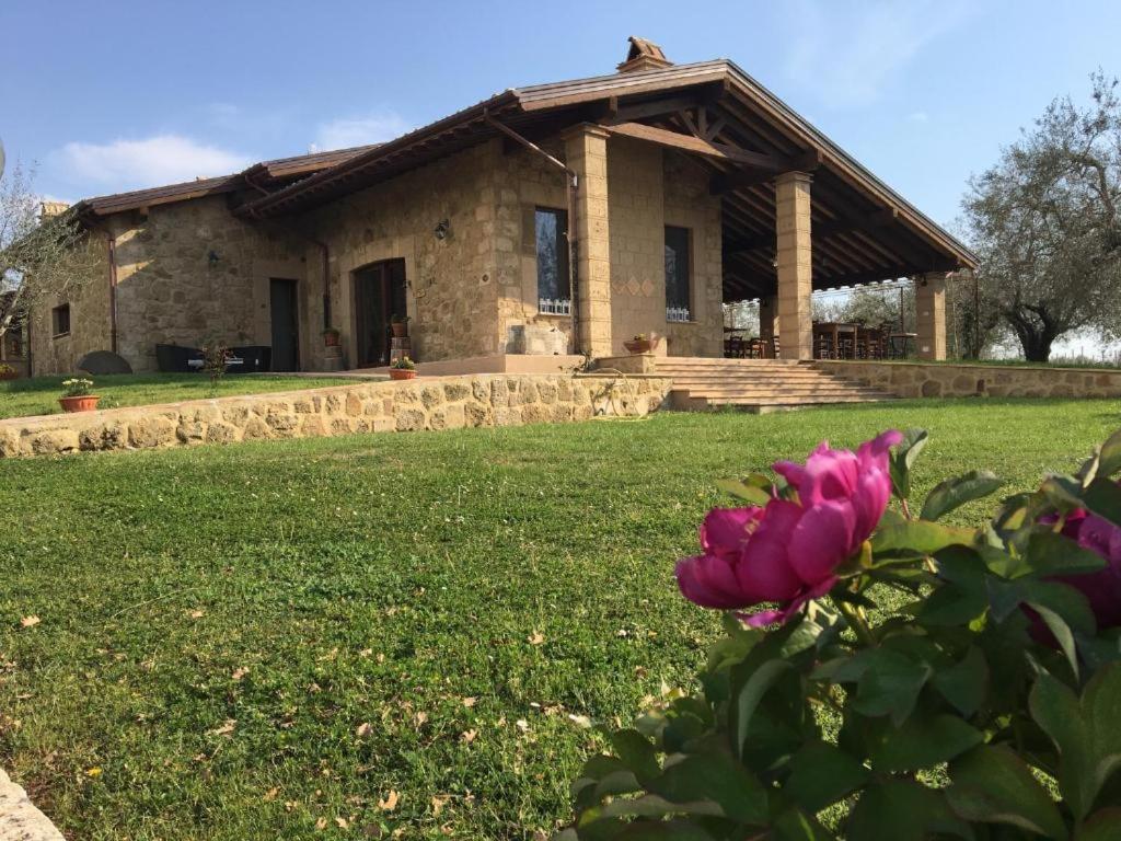 Agriturismo Eco-Bio Villa Vacasio Pitigliano Exteriér fotografie
